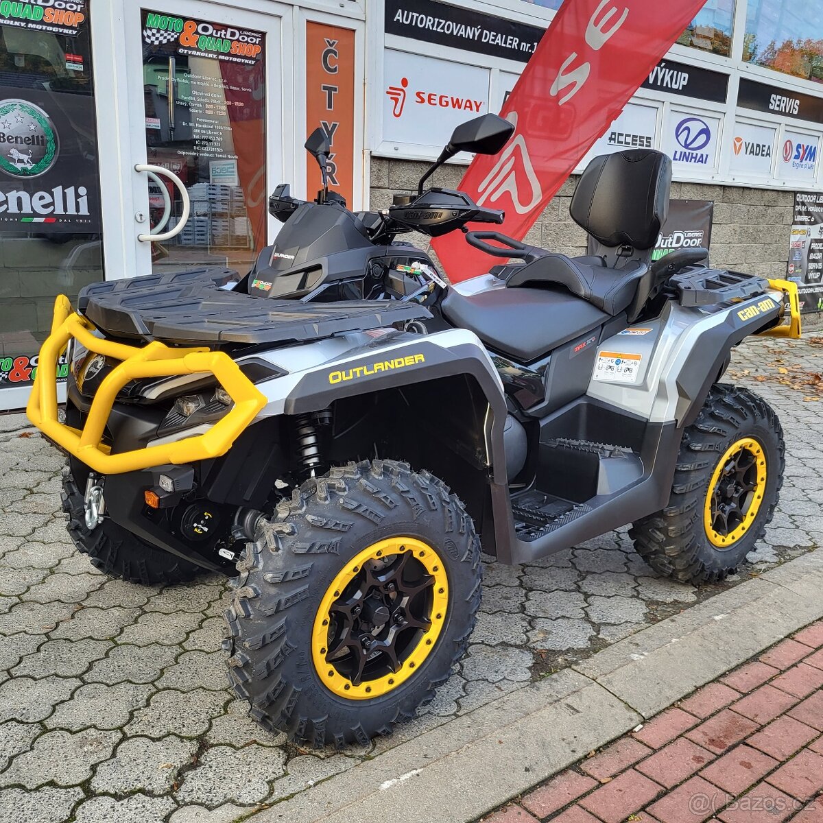 CAN-AM Outlander MAX 650 XT-P ABS MY24 SPZ, AKCE PODZIM