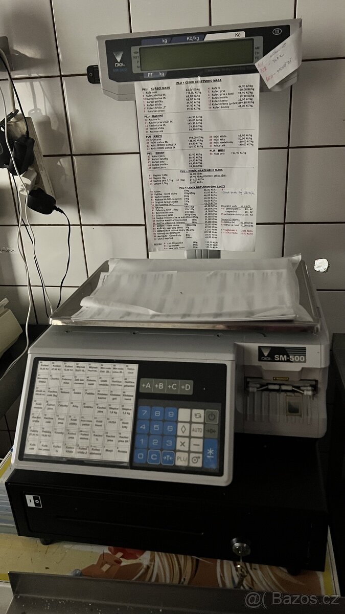 Digitální obchodní váha digi 500