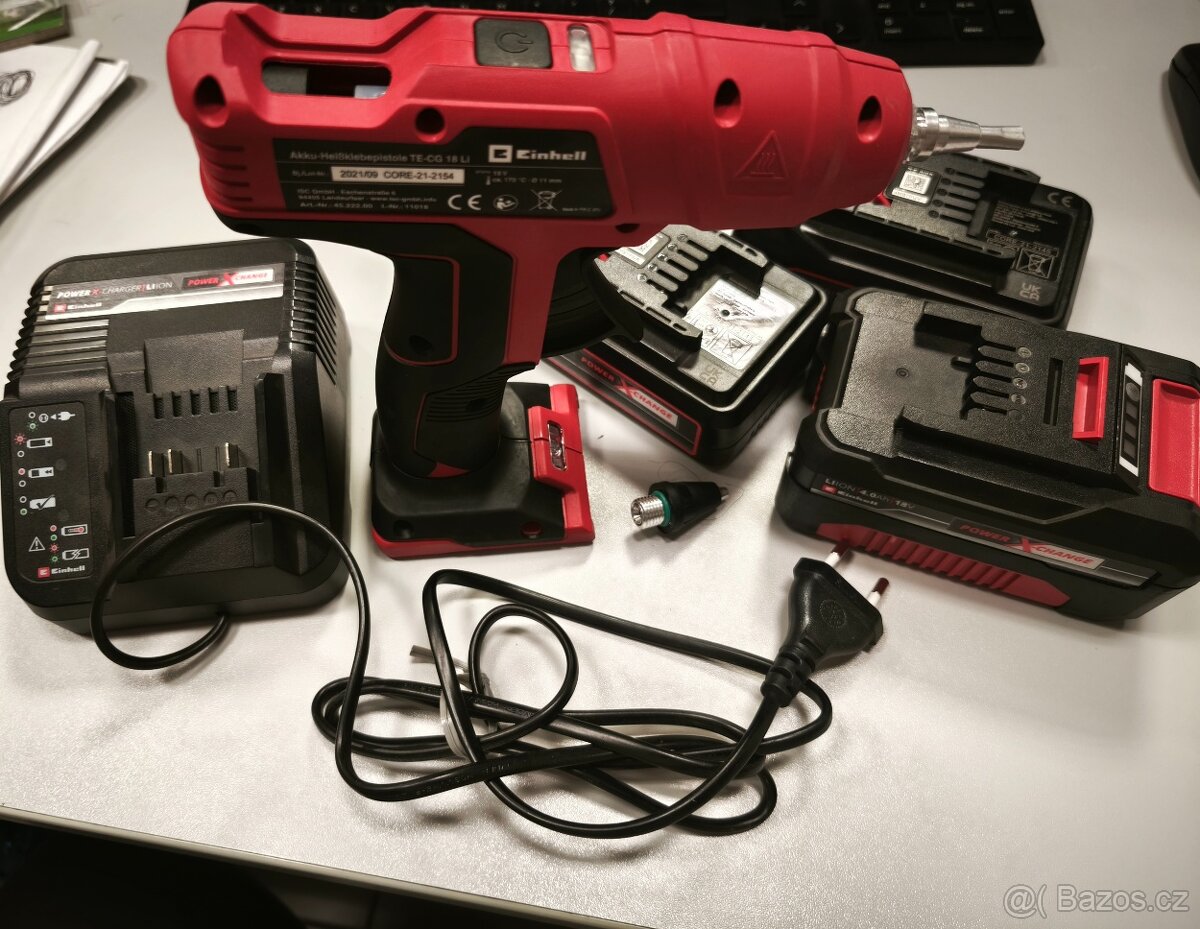 Einhell TE-CG 18 Li - Solo 4522200 - Aku tavná lepící pistol