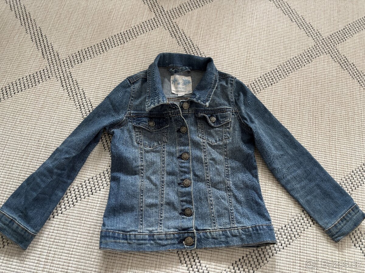 Džínová bunda 128