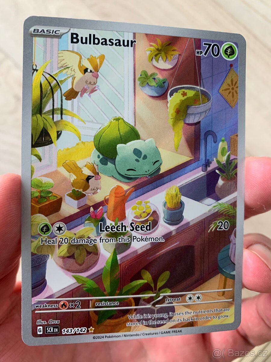 Pokémon karta – Bulbasaur 143/142