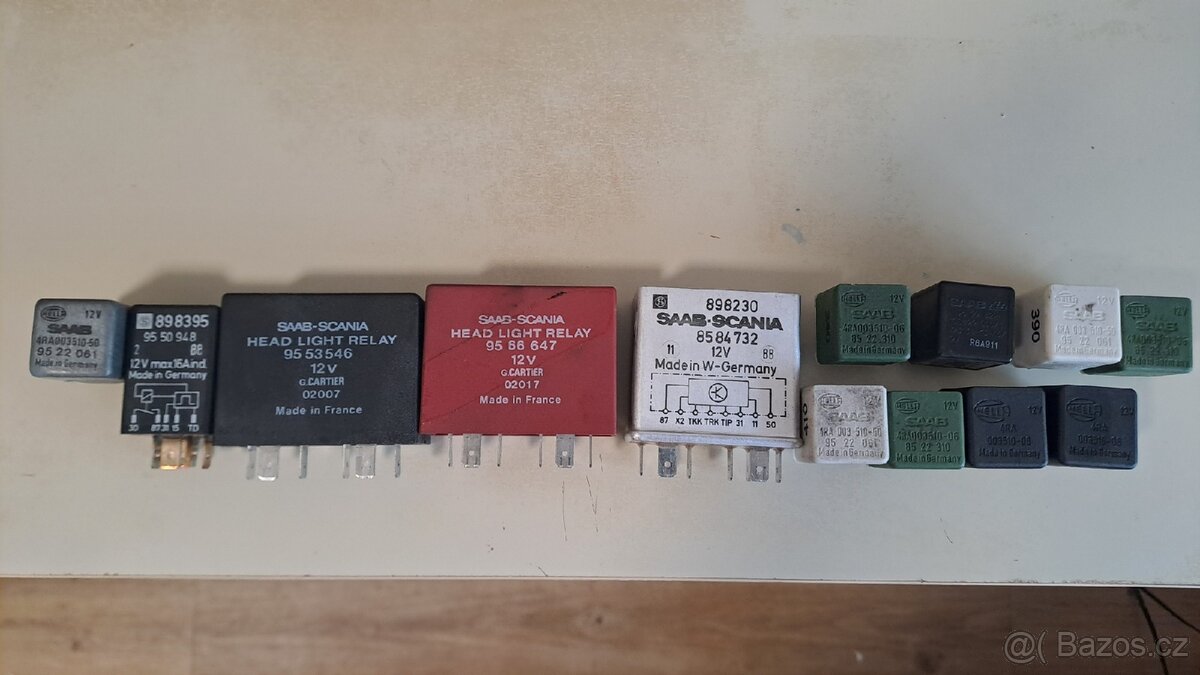 Relé Saab 900 og