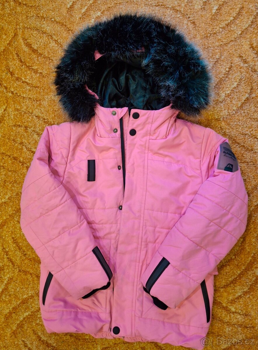 Zimní bunda dívčí128/134