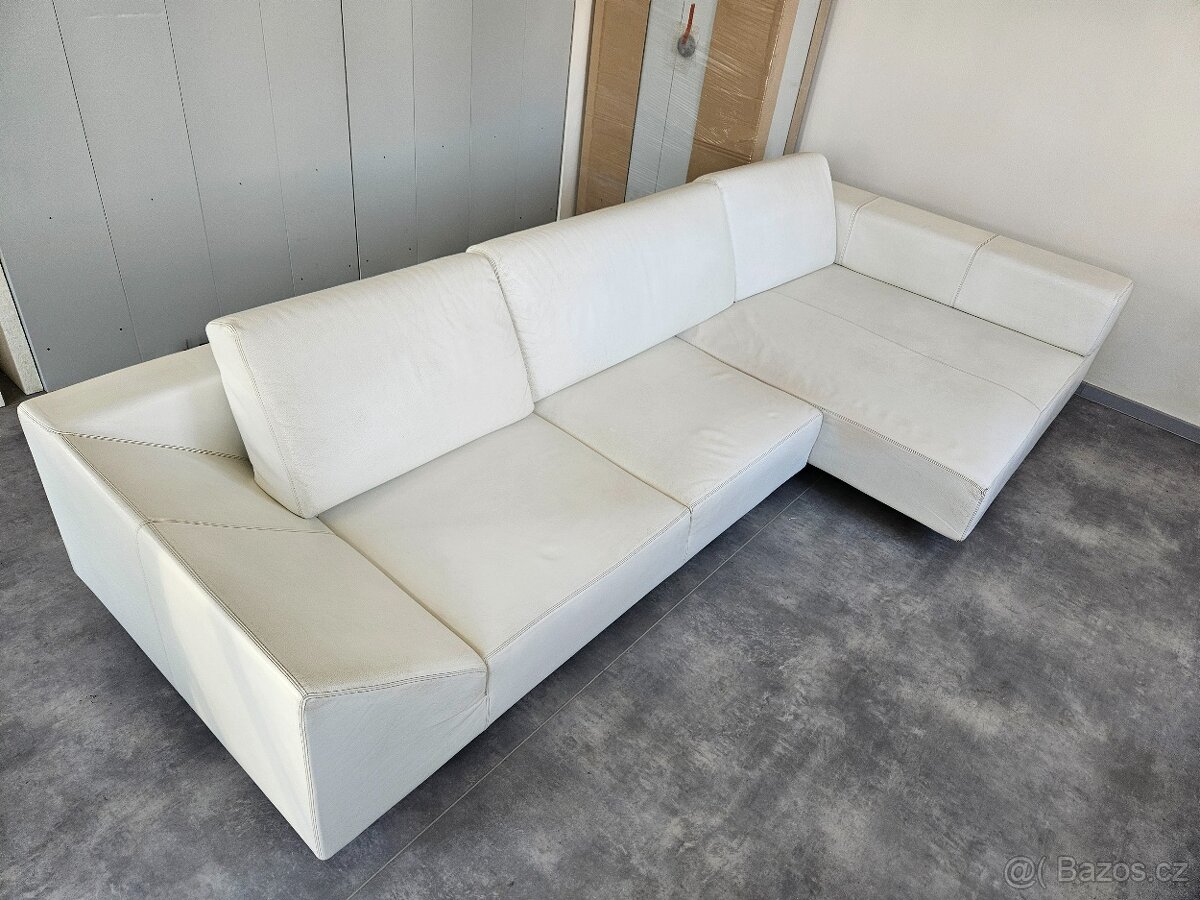 kožená sedací souprava