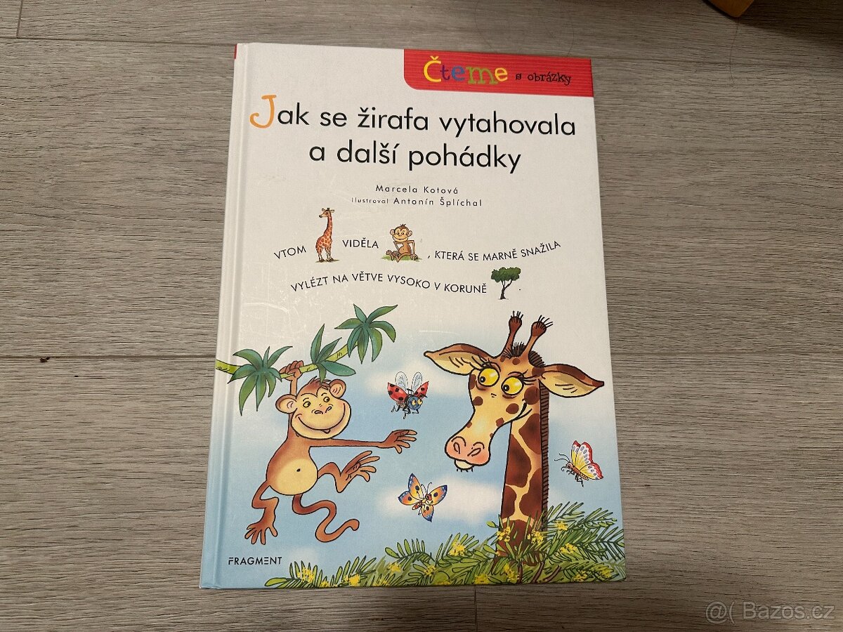 Kniha Čteme s obrázky – Jak se žirafa vytahovala