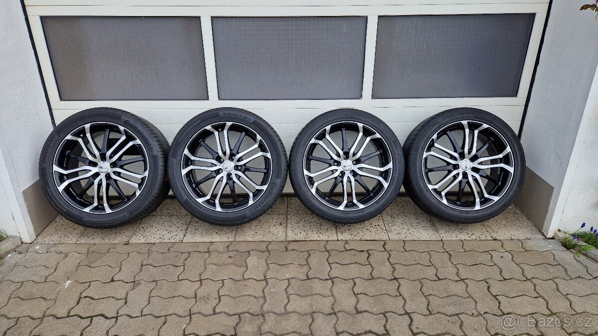 Kola BMW 5x120 245/45R19 a 275/40R19 disky stejné