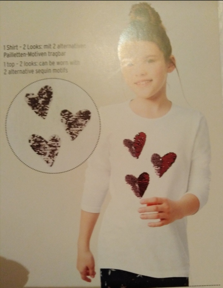 NOVÉ kvalitní triko s elastanem Tchibo 134/140,  158/164