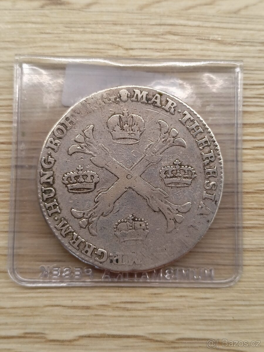 Křížový tolar Marie Terezie 1767