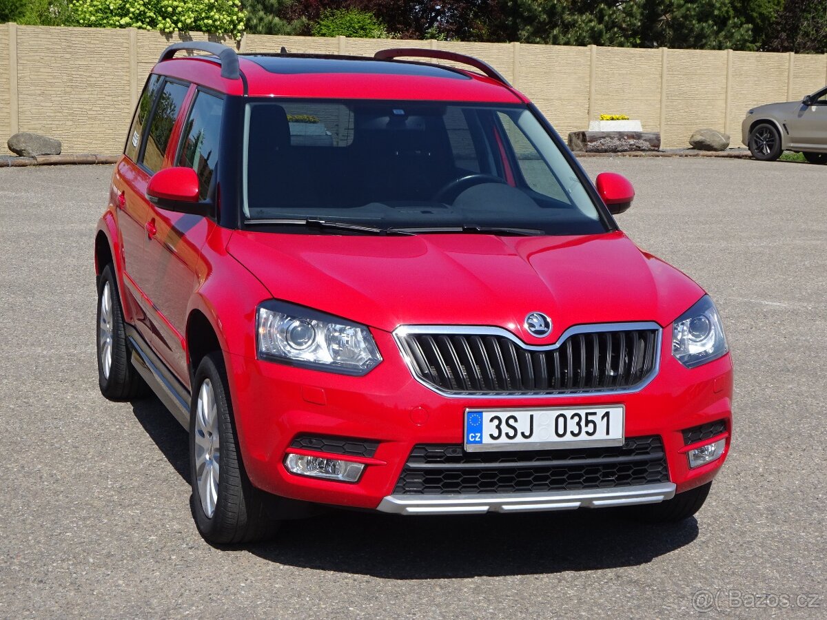 Škoda Yeti 1.4 TSI r.v.2014 (90 kw) serviska ČR