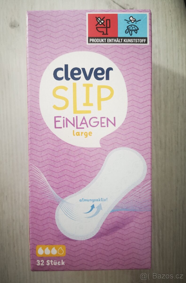 Dámské vložky Large, 15 Kč, 1 ks