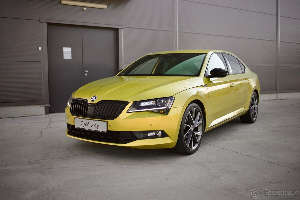 ŠKODA SUPERB III SPORTLINE 2.0TDI 110kW 7DSG - 120 TIS KM