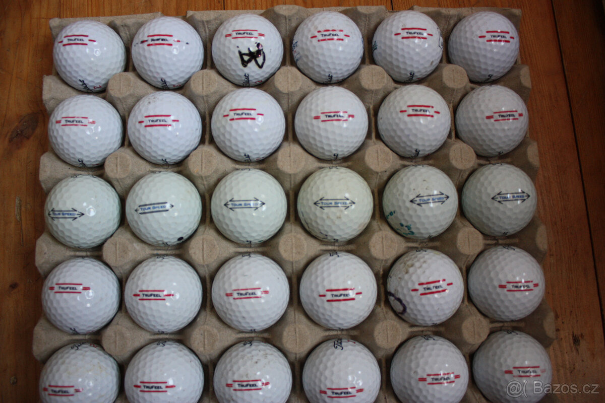 50 míčů zn. TITLEIST - TRUFEEL/TOURSOFT
