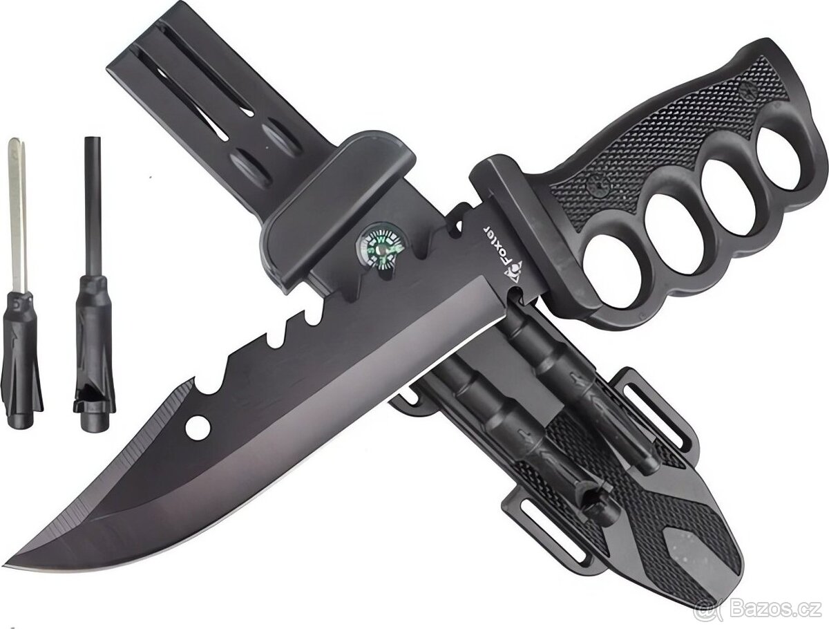 TAKTICKÝ NŮŽ - ARMY - SURVIVAL 33 CM - NOVÝ