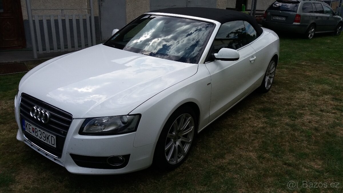 Predám Audi A5 Cabriolet 2.0 TDI 177k
