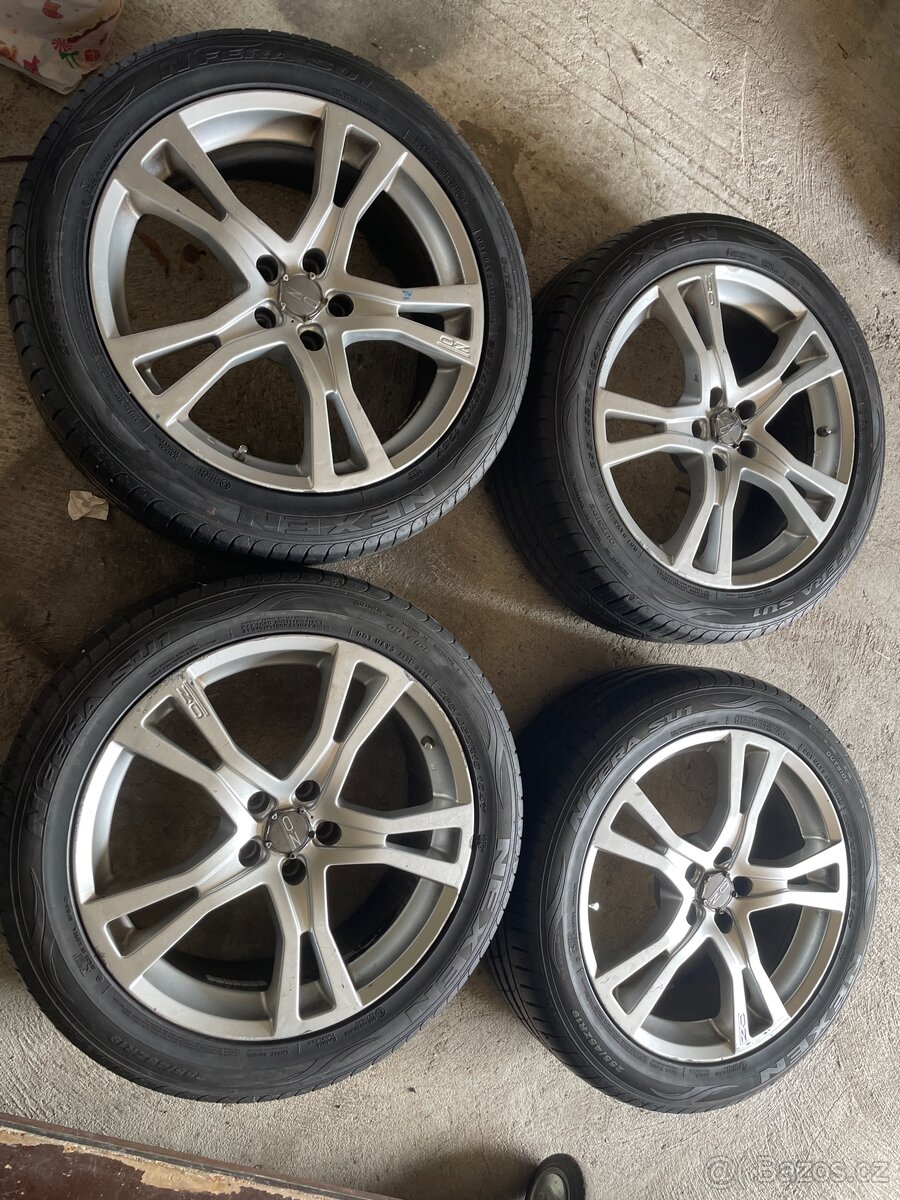 255/45 z r19 104y 1419 alu kola oz 5x112 palladio