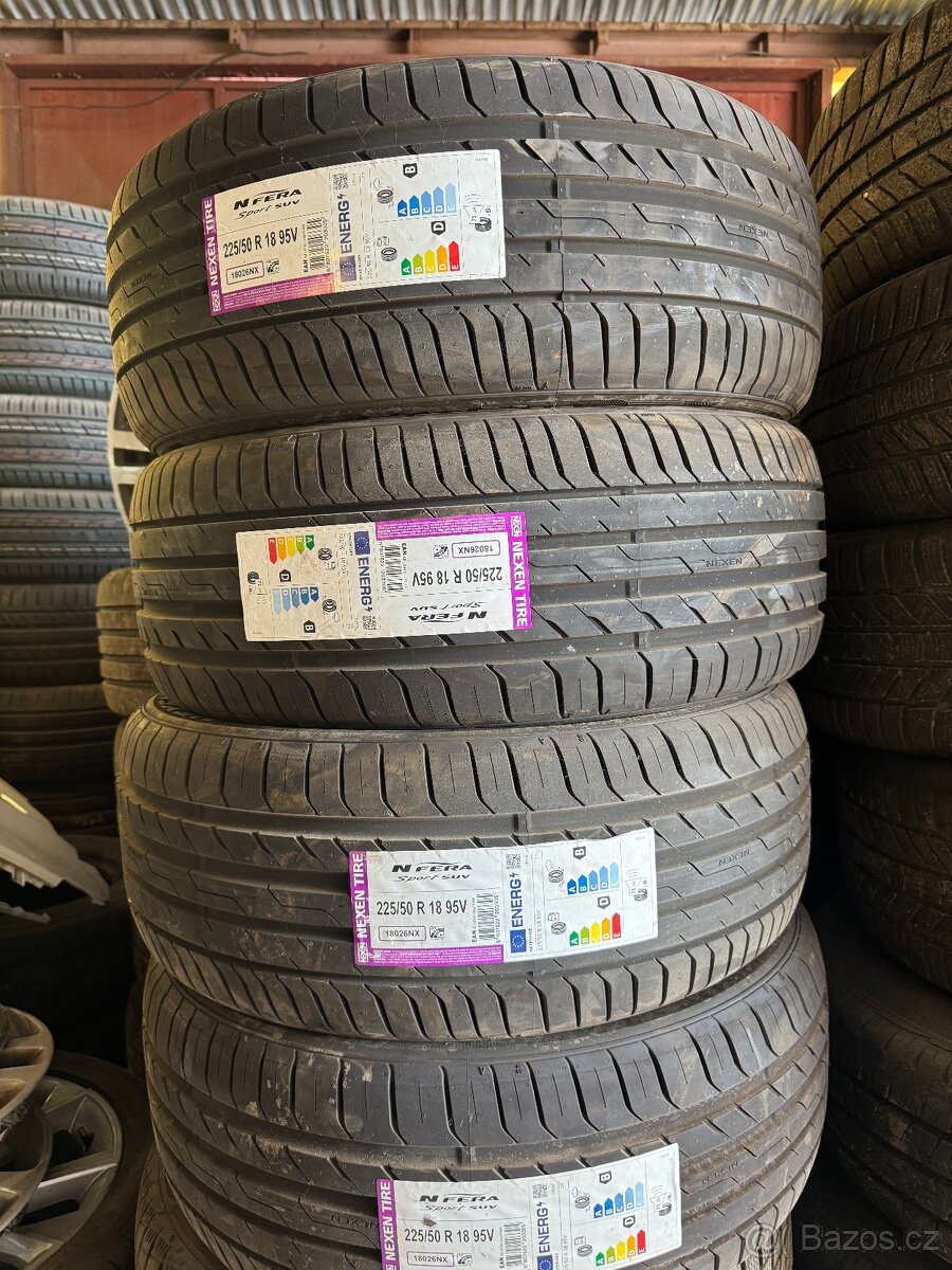 Nové letní 225/50 R18 Nexen Nfera