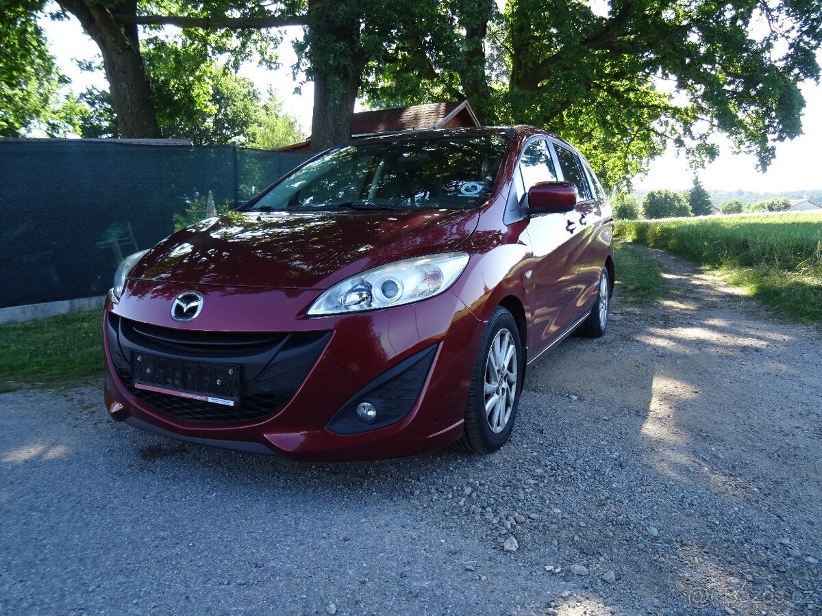 Mazda 5/1,8i/85kW 7míst, 2x sada kol, Dovoz Rakousko