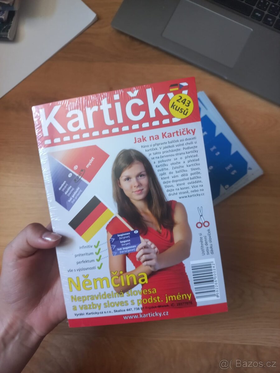 Kartičky - nepravidelná slovesa a vazby sloves