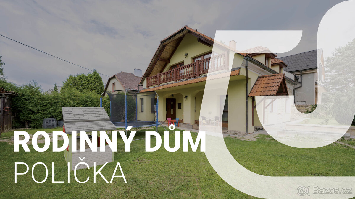 Rodinný dům 5+kk se zahradou, balkonem a terasou – Polička,
