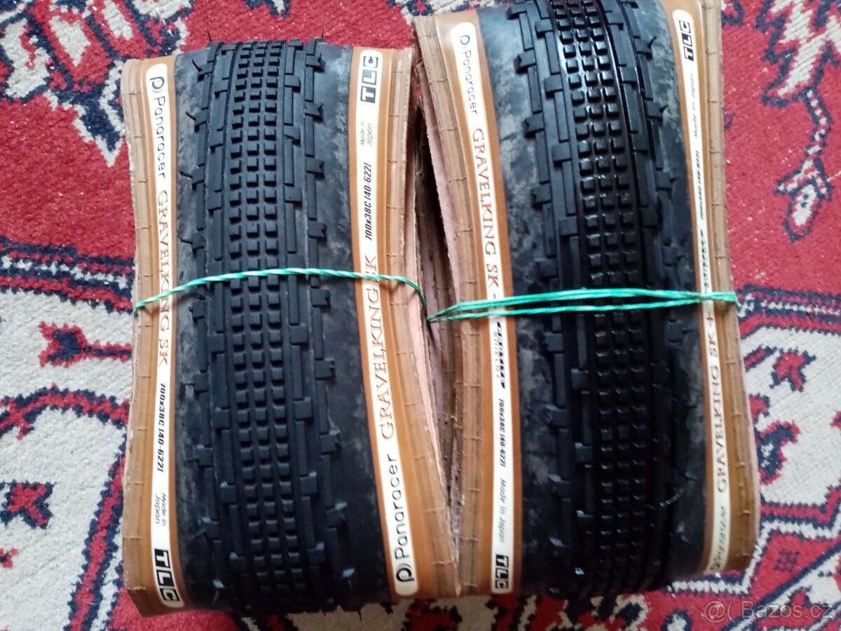 Gravel pláště Panaracer GravelKing SK (+), 700x38 TLC
