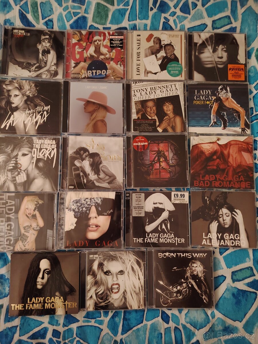 Lady Gaga kolekce alba + singly CD