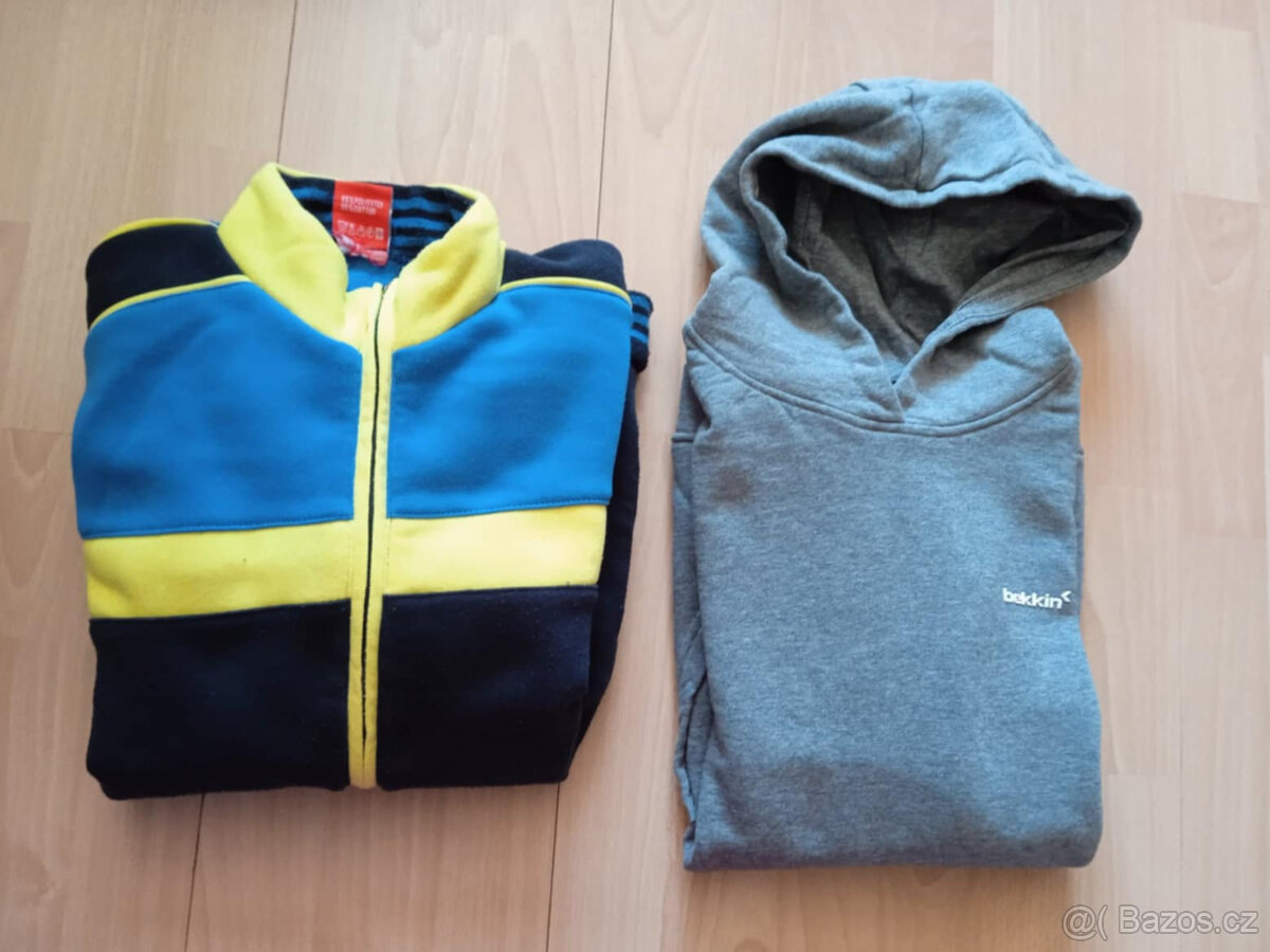 Klučičí mikiny vel. 158/164