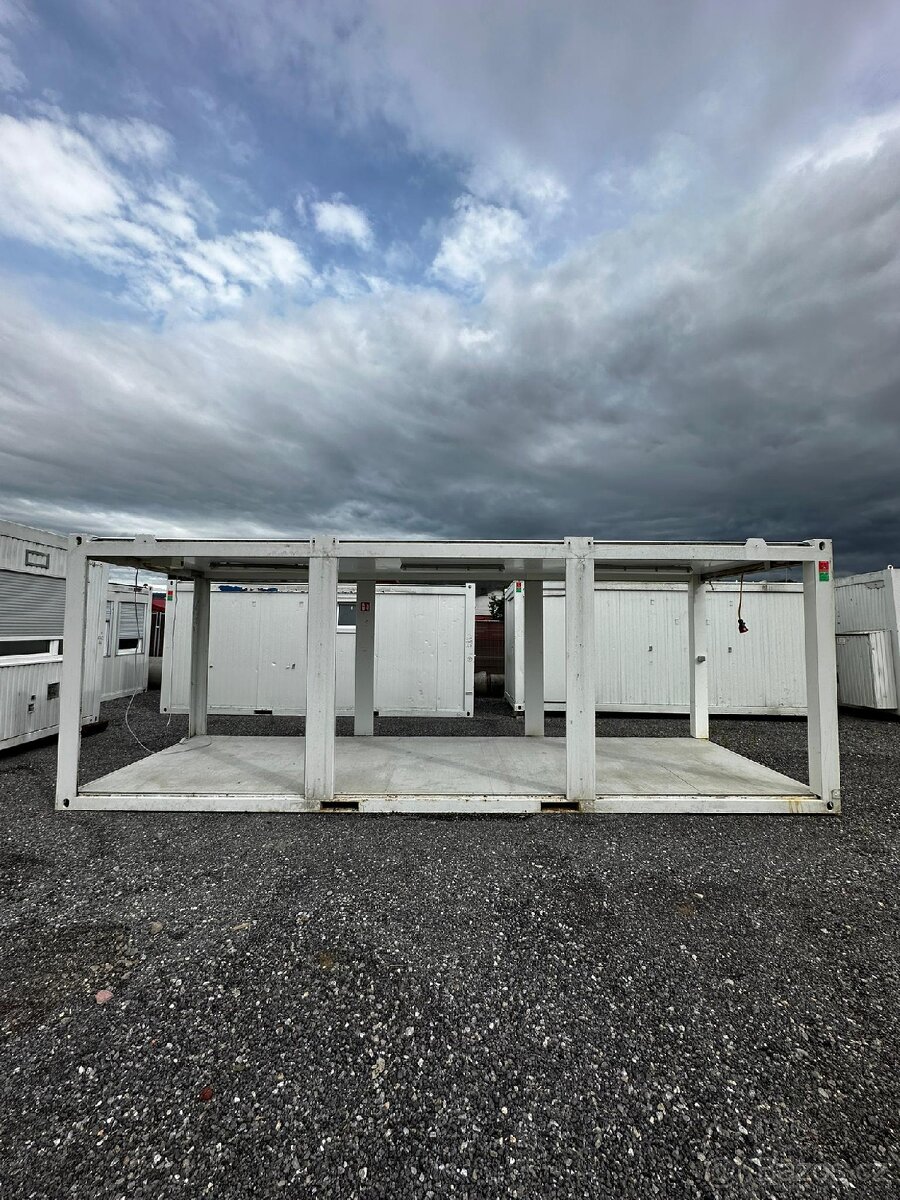 Rám kontejneru 7,3 m s podlahou a stropem