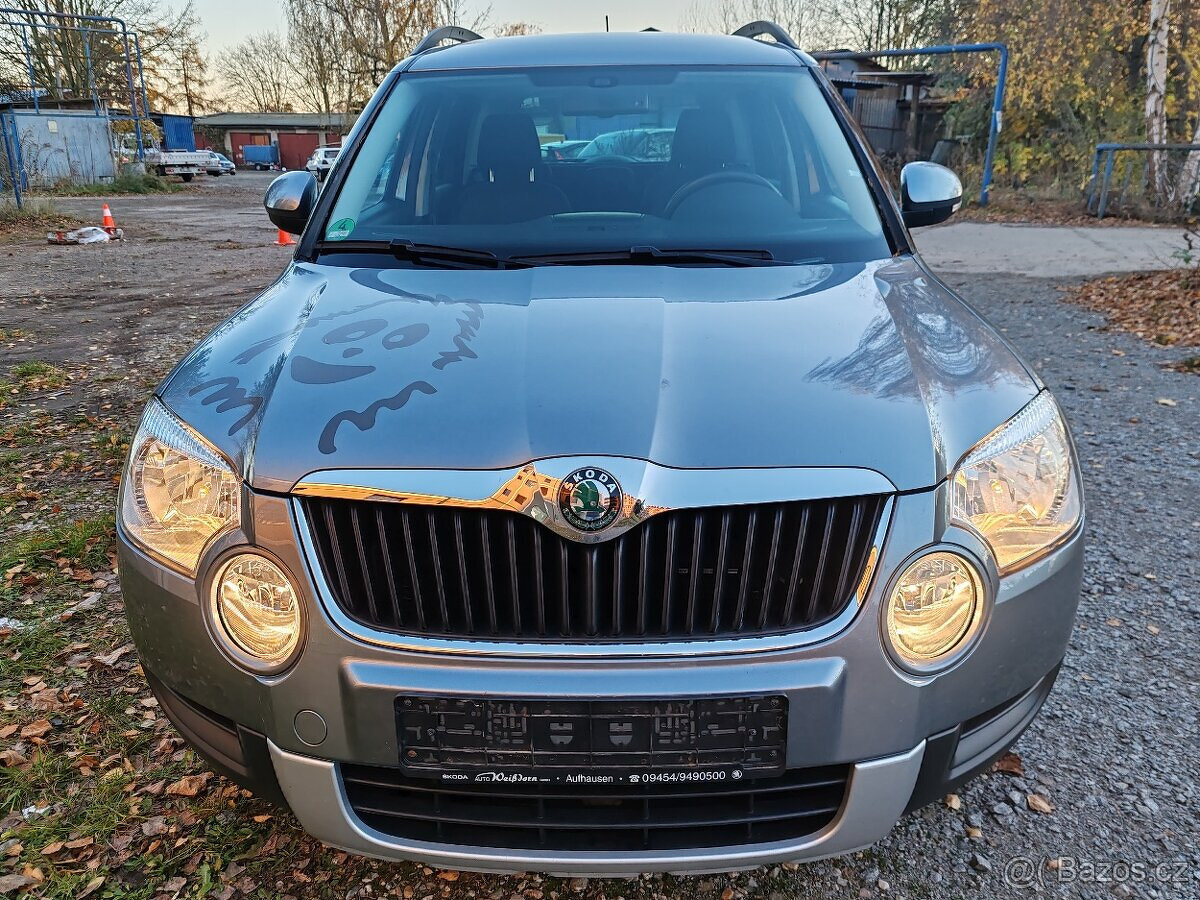 Škoda Yeti 1.2 TSI 77kW 2012 94000km 6ti q manuál převodovka