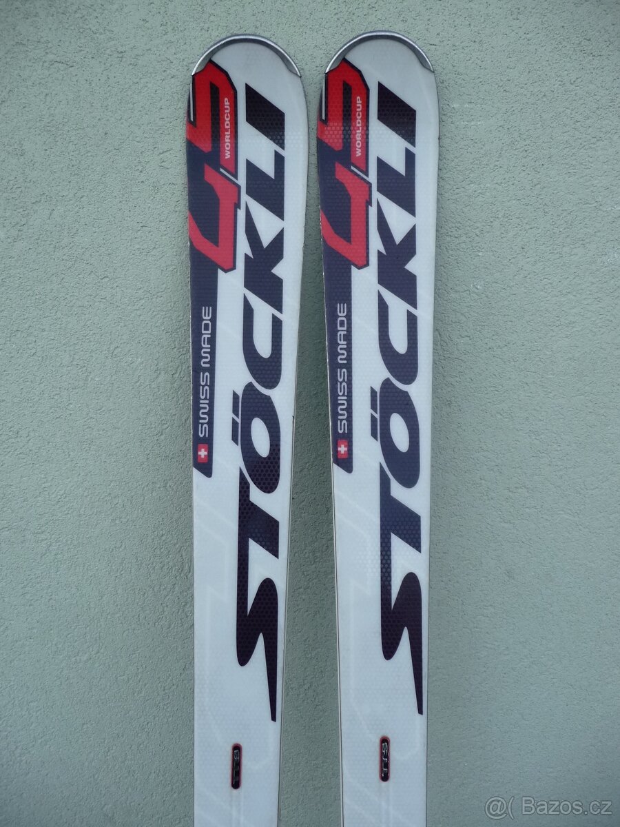 lyže STOCKLI LASER GS- 185 cm + full diagonal TYROLIA 18 din
