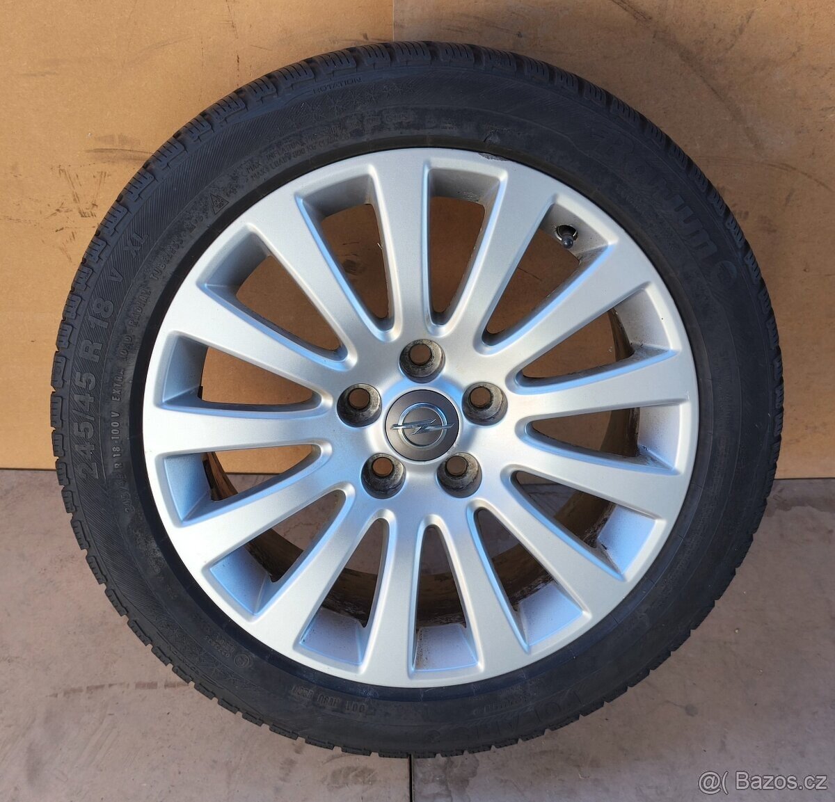 Sada alu kol Opel - zimní pneu 245/45 R18