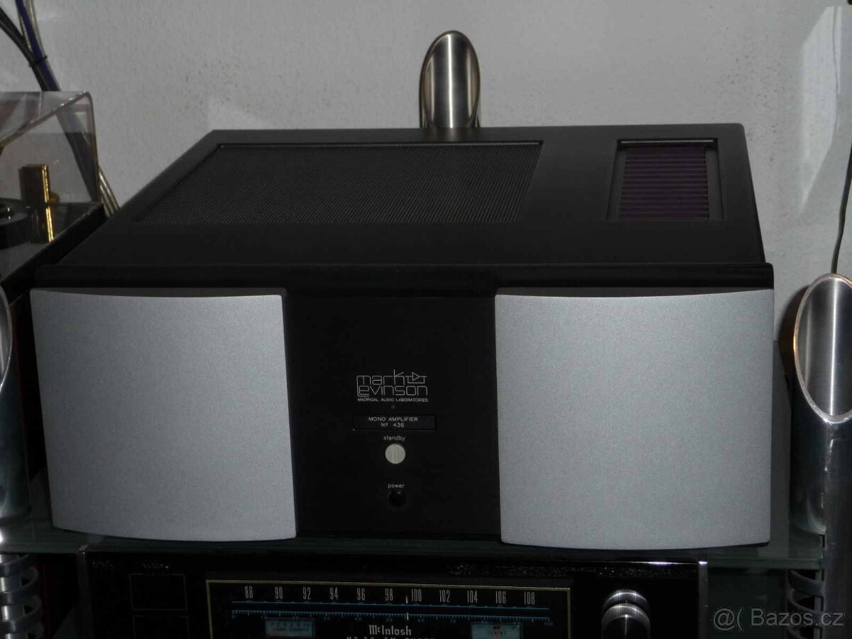 Monobloky Mark Levinson č. 436 ve velmi dobrém stavu. Včetně