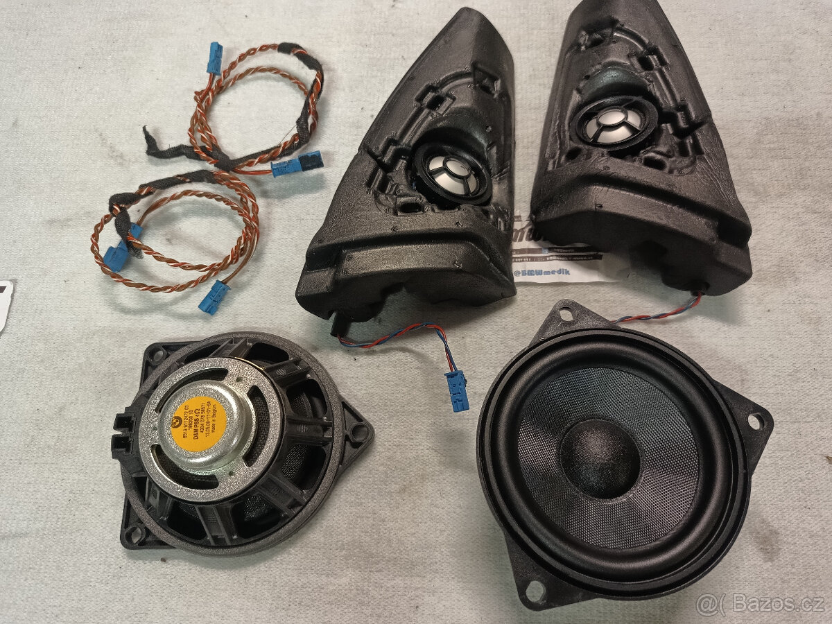 Audio upgrade e70 X5 /e71 X6 – přední LOGIC7