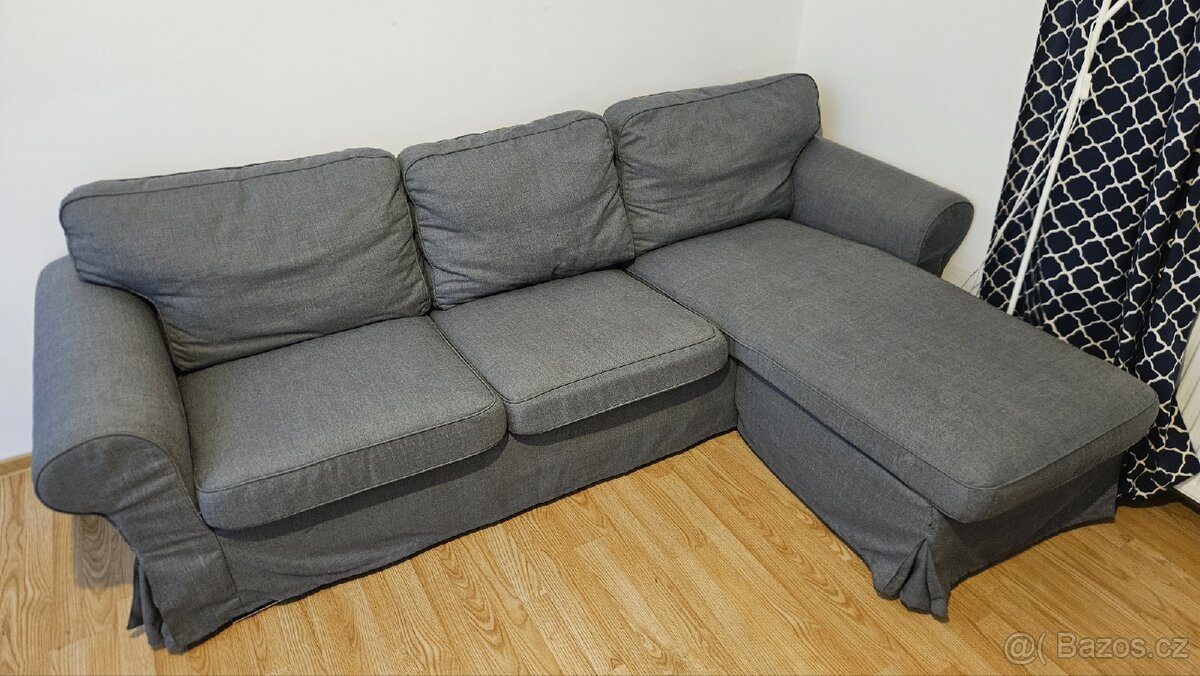 Sedačka Ikea Ektorp s lenoškou