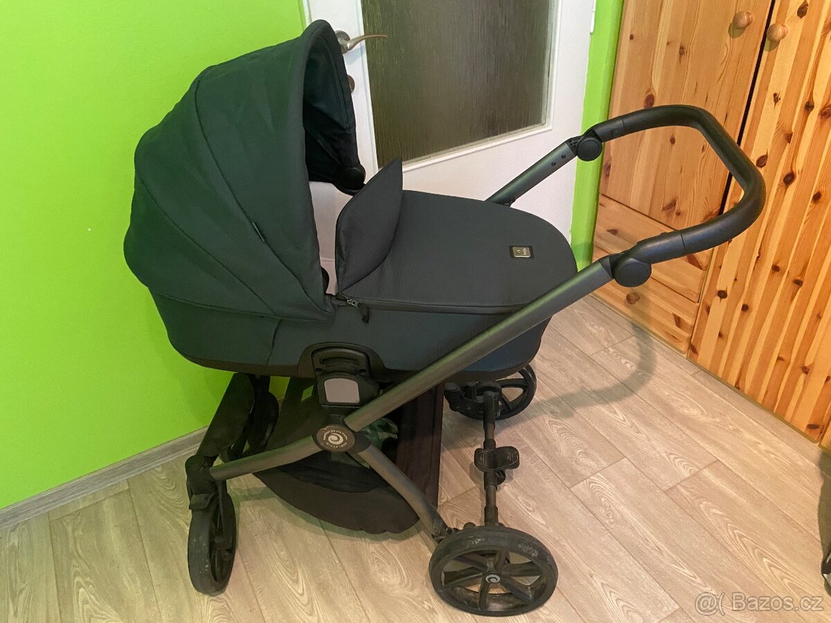 Kočárek Mio Plus 2v1 Pacific Green + Maxi-Cosi Pebble 360