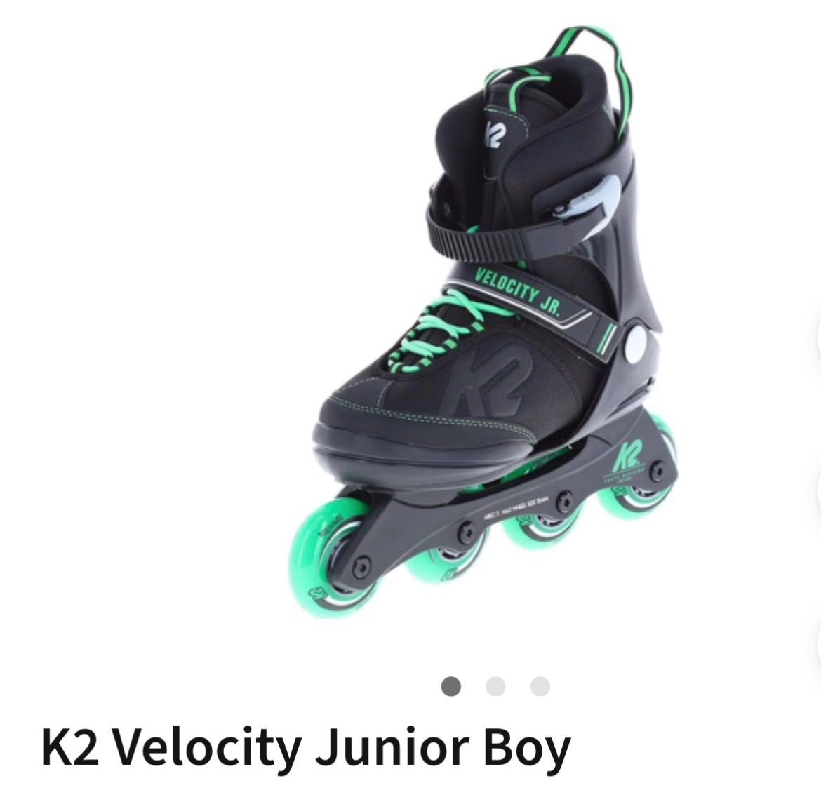 K2 dětské inline brusle Velocity junior