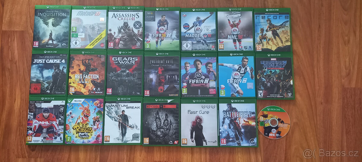 Prodám hry na XBOX one