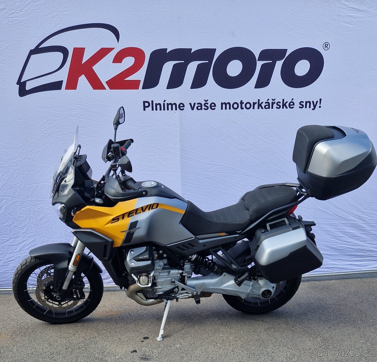 Moto Guzzi Stelvio E5+ - předváděcí motocykl 2025
