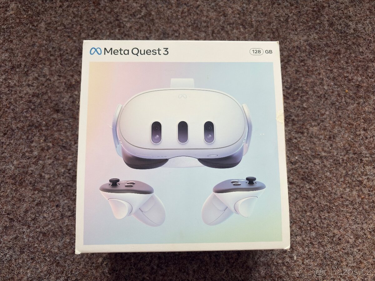 Meta Quest 3 128GB - jako nový