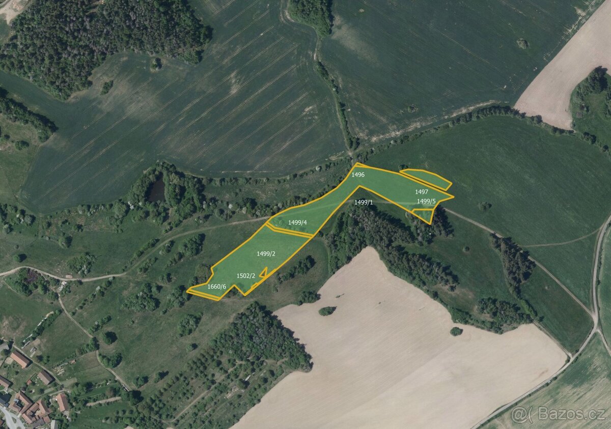 Zemědělská půda, prodej, Hroznatín, Třebíč