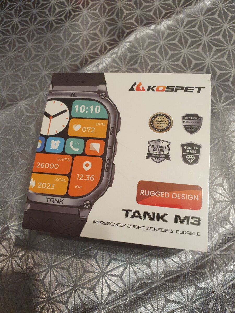 Chytré hodinky KOSPET TANK M3