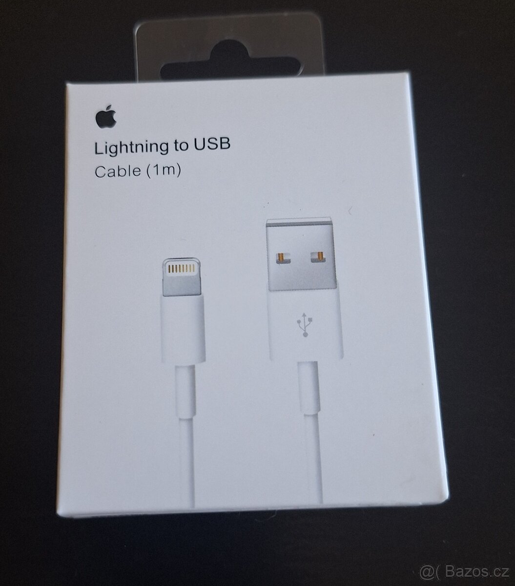 Apple USB-A - lightning kabel - 1m - NOVÝ