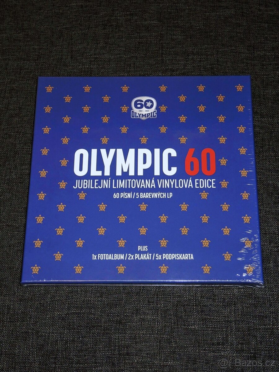 Prodám raritní striktně limitovaný 5LP box Olympic - 60 NOVÉ