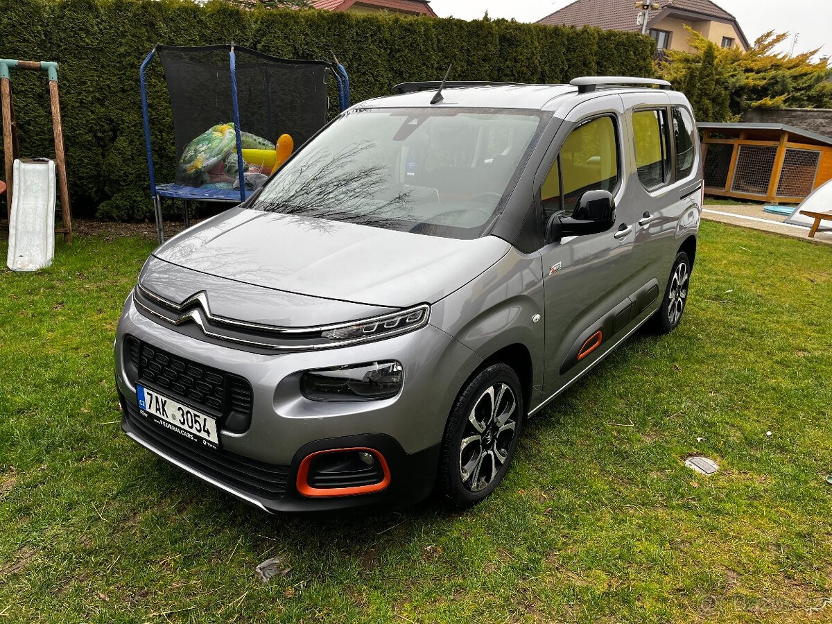 Citroen Berlingo XTR 1.5Hdi 96KW AUTOMAT 2019,ČR