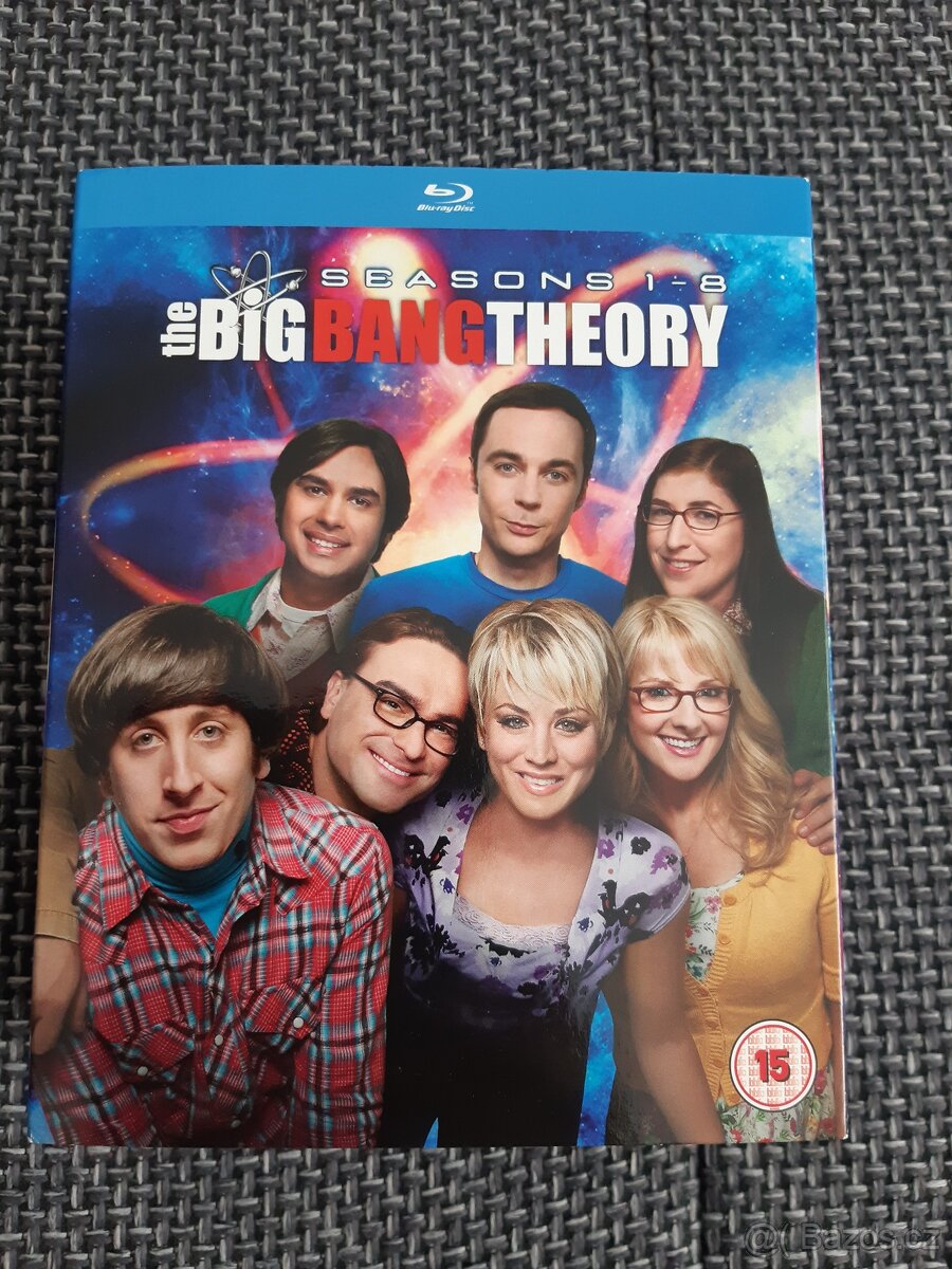 Teorie velkého třesku,  The Big Bang  Theory,  BD, série 1-8