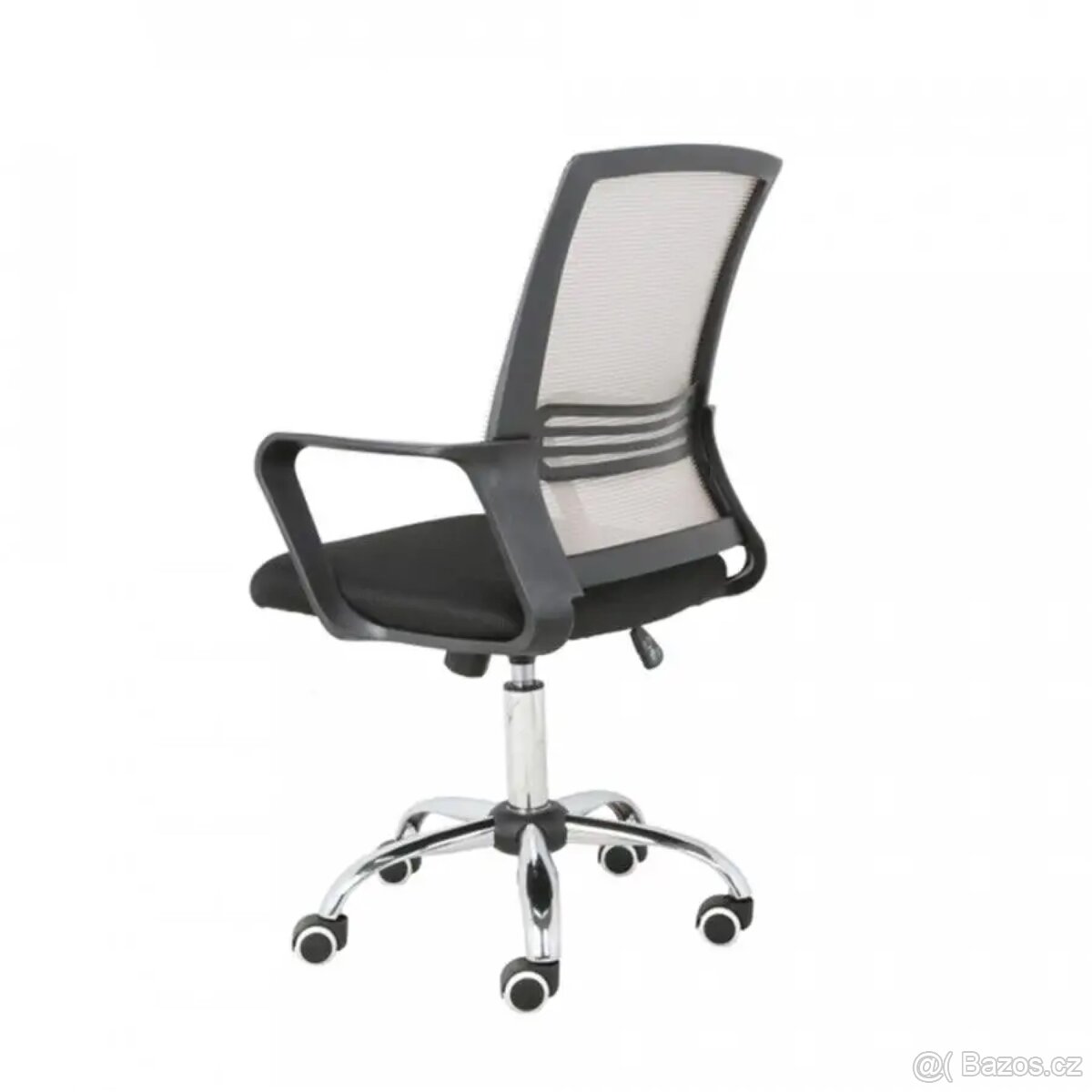 ATAN Kancelářská židle APOLO - šedohnědá Taupe/černá
