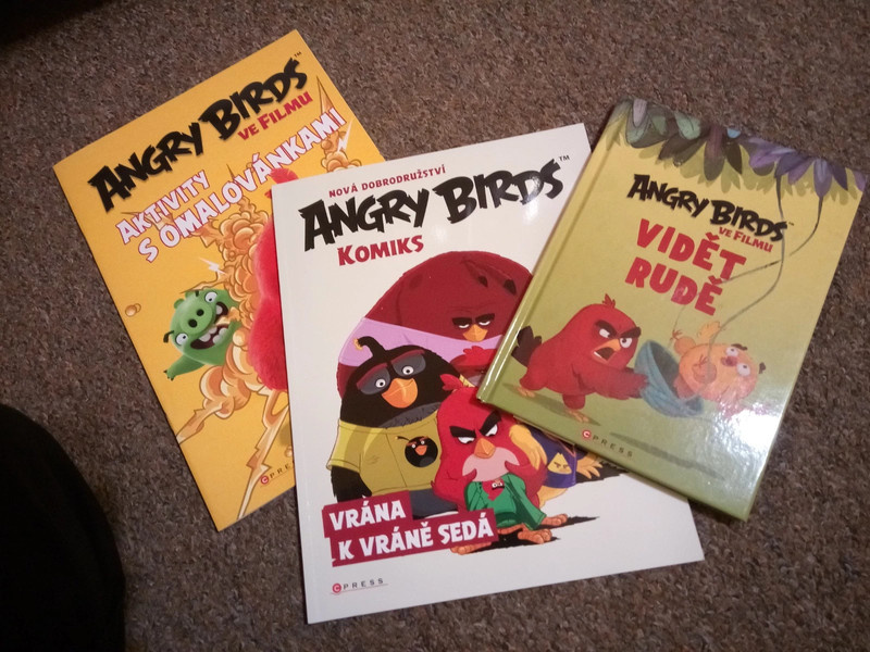 Angry birds - kniha, komix, aktivity