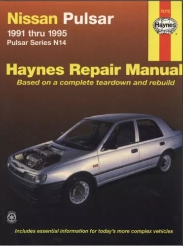 Nissan Pulsar 1991-1995 - Opravárenský manuál