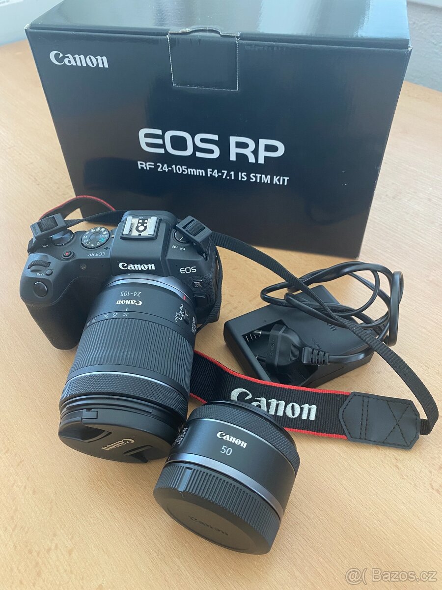 Canon EOS RP + dva objektivy