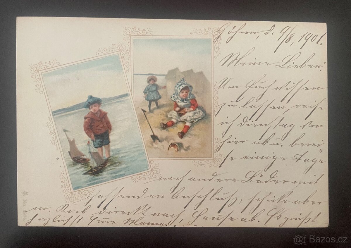 Stará pohlednice r. 1901 č.22