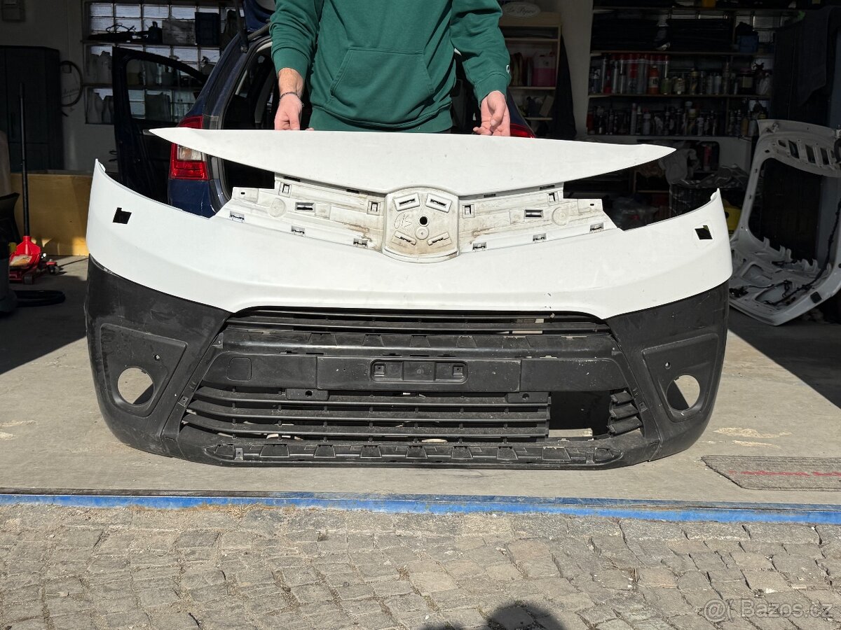 Přední nárazník + maska Toyota ProAce 2019 a novější